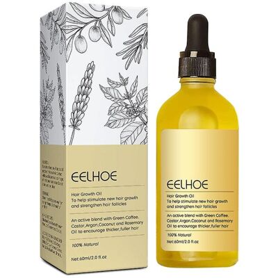 Unbranded 2023 Natural Hair Growth Oil 60ml - Veganic Rosemary, Avocado & Coconut Oil Seru Unbranded 2023 Natural Hair Growth Oil 60ml - Veganic Rosemary, Avocado & Coconut Oil Seru