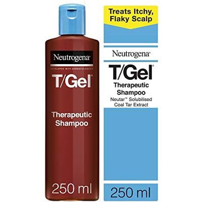 Neutrogena T/Gel Therapeutic Shampoo Treatment Itchy Scalp And Dandruff, Fresh Rain,250 Ml Neutrogena T/Gel Therapeutic Shampoo Treatment Itchy Scalp And Dandruff, Fresh Rain,250 Ml