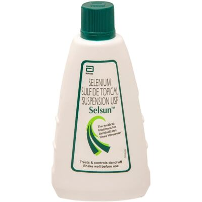 Selsun Suspension Anti Dandruff Shampoo, Clears away dandruff 120 ml Selsun Suspension Anti Dandruff Shampoo, Clears away dandruff 120 ml
