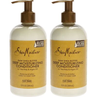 Shea Moisture Raw Shea Butter Restorative Conditioner - Pack of 2 For Unisex 13 Shea Moisture Raw Shea Butter Restorative Conditioner - Pack of 2 For Unisex 13