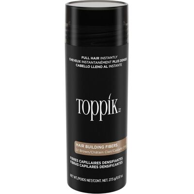 Toppik Hair Building Fibers, Light Brown, 27.5g Thinning Hair Instantly Thicker, Toppik Hair Building Fibers, Light Brown, 27.5g Thinning Hair Instantly Thicker,