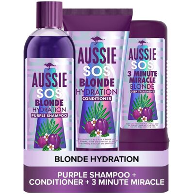 Aussie - Blonde Hydration - Purple - Hair Care Set Aussie - Blonde Hydration - Purple - Hair Care Set
