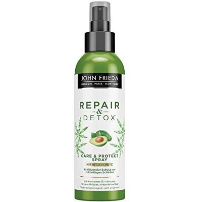 John Frieda Repair & Detox Care & Protect Spray with Avocado Oil and Green Tea, 200 ml John Frieda Repair & Detox Care & Protect Spray with Avocado Oil and Green Tea, 200 ml