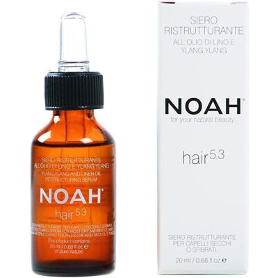 NOAH Natural 5.3 Restructuring Serum With Ylang & Linen Oil , 20ml NOAH Natural 5.3 Restructuring Serum With Ylang & Linen Oil , 20ml