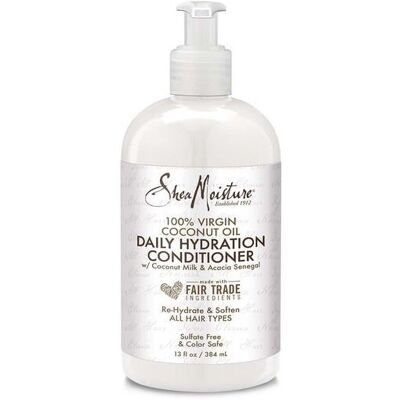 SHEA MOISTURE 100% COCONUT OIL DAILY HYDRATION CONDITIONER 384ML SHEA MOISTURE 100% COCONUT OIL DAILY HYDRATION CONDITIONER 384ML
