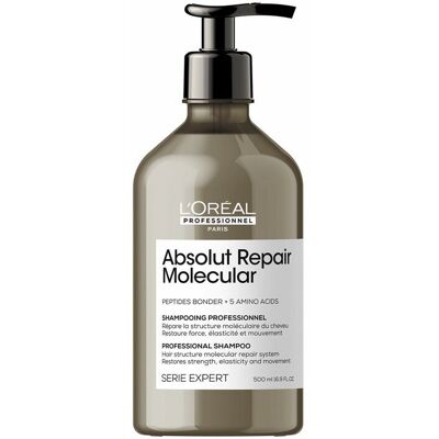 L'Oréal Professionnel Série Expert Absolut Repair Molecular Shampoo - 500ml L'Oréal Professionnel Série Expert Absolut Repair Molecular Shampoo - 500ml