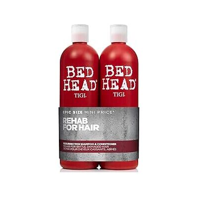 Bedhead by TIGI Resurrection Shampoo & Conditioner Set Hair care brittle & damag Bedhead by TIGI Resurrection Shampoo & Conditioner Set Hair care brittle & damag