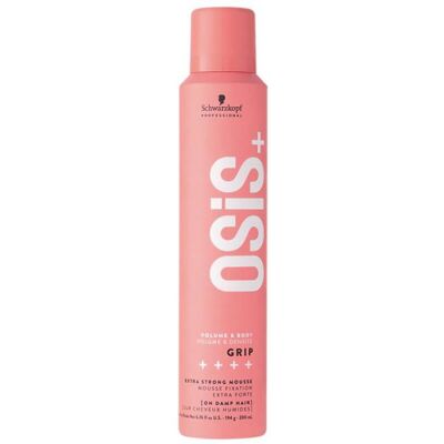 Schwarzkopf Professional OSiS Grip Extra Strong Mousse - Hairspray/Mousse Schwarzkopf Professional OSiS Grip Extra Strong Mousse - Hairspray/Mousse