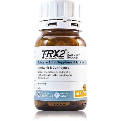 OXFORD BIOLABS TRX2 Hair Growth Supplement - Healthy Hair - Clinically Proven Results of Thicke OXFORD BIOLABS TRX2 Hair Growth Supplement - Healthy Hair - Clinically Proven Results of Thicke