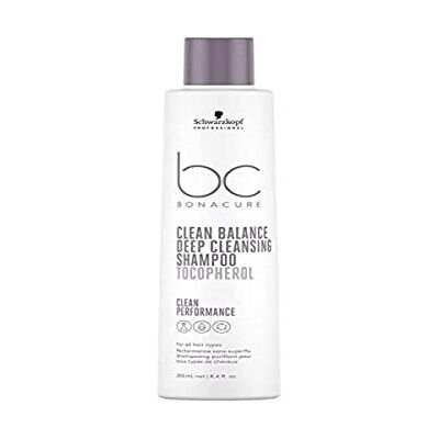 Schwarzkopf Clean Balance Deep Cleansing Shampoo Tocopherol - 250ml Schwarzkopf Clean Balance Deep Cleansing Shampoo Tocopherol - 250ml