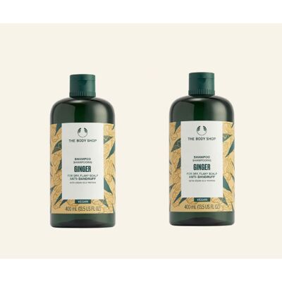 The Body Shop - Ginger Shampoo 400ml - Vegan - Shampoo The Body Shop - Ginger Shampoo 400ml - Vegan - Shampoo