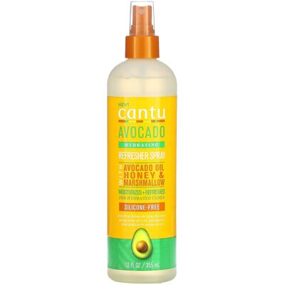 Cantu Avocado Hydrating Refresher Spray - Hydrating Hair Spray for Wavy and Curly Hair Cantu Avocado Hydrating Refresher Spray - Hydrating Hair Spray for Wavy and Curly Hair