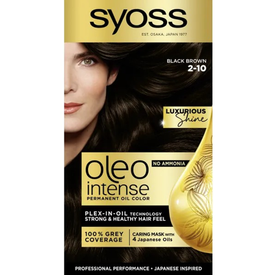 Syoss Light Brown Permanent Hair Dye with Oils - 5-54 Syoss Light Brown Permanent Hair Dye with Oils - 5-54