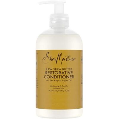 Shea Moisture Raw Shea Butter Restorative Conditioner no silicones or sulphates for transition Shea Moisture Raw Shea Butter Restorative Conditioner no silicones or sulphates for transition