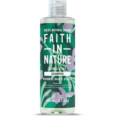 Faith in Nature Natural Rosemary Shampoo, Stimulating for Normal Hair & Scalp, Vegan & Cruelty F Faith in Nature Natural Rosemary Shampoo, Stimulating for Normal Hair & Scalp, Vegan & Cruelty F