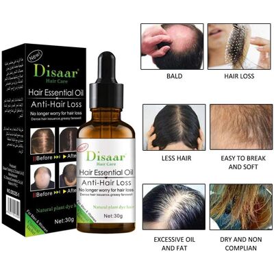 Unbranded Disaar Hair Essential Oil 30g - Anti-Hair Loss, Regrowth Support, Oil-Control, N Unbranded Disaar Hair Essential Oil 30g - Anti-Hair Loss, Regrowth Support, Oil-Control, N