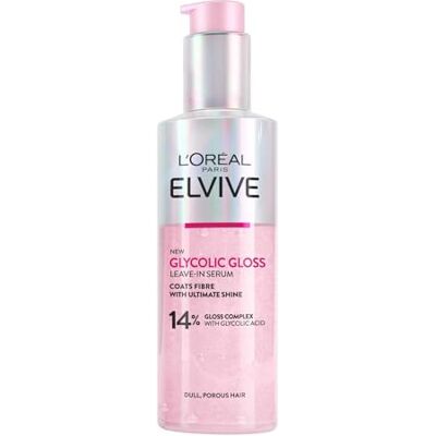 L’Oréal Paris L'Oreal Paris Elvive Glycolic Gloss Leave-In Serum 150ml L’Oréal Paris L'Oreal Paris Elvive Glycolic Gloss Leave-In Serum 150ml