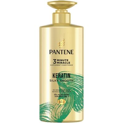 Pantene Pro-V 3 Minute Miracle Keratin Silky Smooth Supplement Conditioner Quick Pantene Pro-V 3 Minute Miracle Keratin Silky Smooth Supplement Conditioner Quick