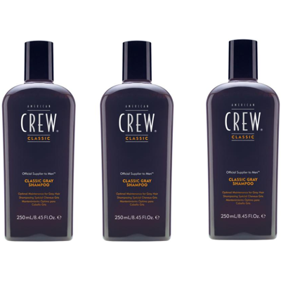 American Crew Silver Shampoo 250ml x3 American Crew Silver Shampoo 250ml x3