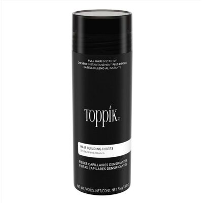 Toppik 27,5g White Hair Fibres - Hair Building Fibres for Thinning Hair Toppik 27,5g White Hair Fibres - Hair Building Fibres for Thinning Hair