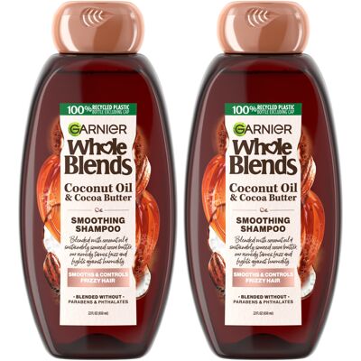 Garnier - Whole Blends - Coconut Oil Cocoa Butter Shampoo Garnier - Whole Blends - Coconut Oil Cocoa Butter Shampoo