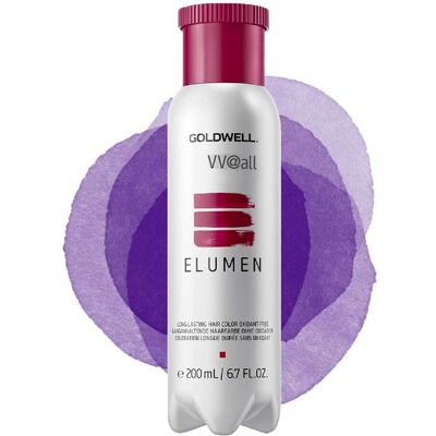 Goldwell Elumen Violet Hair Color - Long Lasting Oxidant Free - 200ml Goldwell Elumen Violet Hair Color - Long Lasting Oxidant Free - 200ml