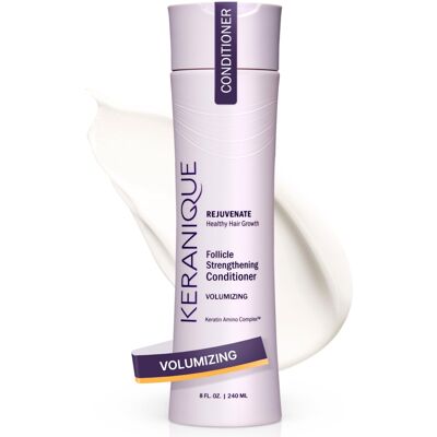 Keranique Volumizing Keratin Conditioner for Thinning Hair, Hair Regrowth Kera Keranique Volumizing Keratin Conditioner for Thinning Hair, Hair Regrowth Kera