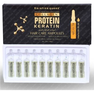 Unbranded Keratine Queen Nourishing Hair Ampoules Revitalize Damaged Hair Smooth Shine Unbranded Keratine Queen Nourishing Hair Ampoules Revitalize Damaged Hair Smooth Shine