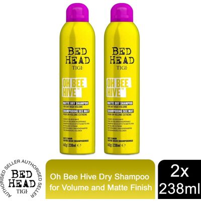Bed Head by TIGI Oh Bee Hive Dry Shampoo for Volume and Matte Finish 238ml, 2 pk Bed Head by TIGI Oh Bee Hive Dry Shampoo for Volume and Matte Finish 238ml, 2 pk