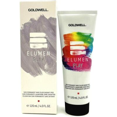Goldwell Elumen Play Silver Hair Color - Semi-Permanent, 120ml Goldwell Elumen Play Silver Hair Color - Semi-Permanent, 120ml