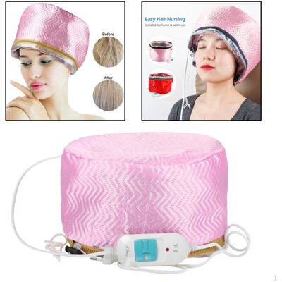 Vstarcam (pink) SPA Hair Thermal Treatment Heating Cap Dryers Care Steamer Hat Vstarcam (pink) SPA Hair Thermal Treatment Heating Cap Dryers Care Steamer Hat