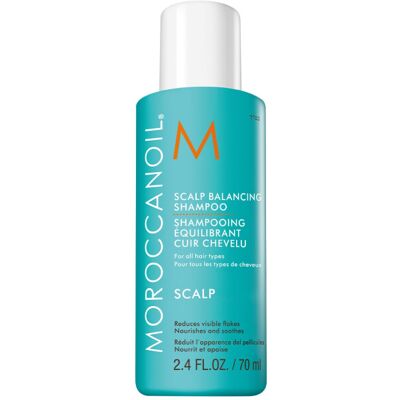 Moroccanoil Scalp Balancing Shampoo - Shampoo for Oily Hair & Dandruff - 70ml Moroccanoil Scalp Balancing Shampoo - Shampoo for Oily Hair & Dandruff - 70ml
