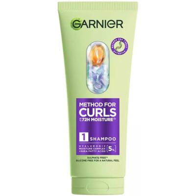 Garnier Garnier Method For Curls Shampoo - 72H Moisture & Definition Garnier Garnier Method For Curls Shampoo - 72H Moisture & Definition
