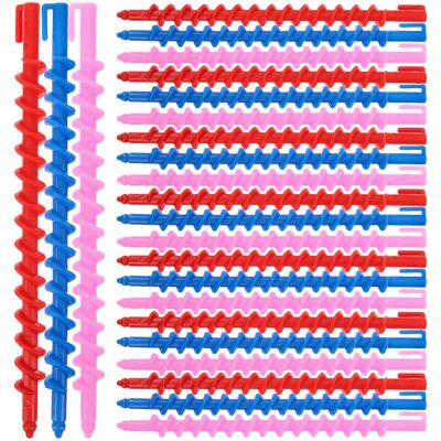 Kricely (As show, One size) 22PCS Hair Curlers Perm Rods Spiral Perm Rods Hair Rollers H Kricely (As show, One size) 22PCS Hair Curlers Perm Rods Spiral Perm Rods Hair Rollers H