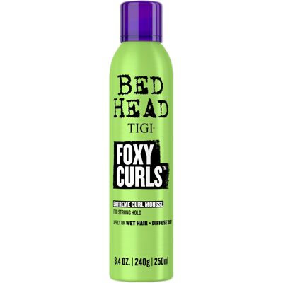 Tigi Bed Head Foxy Curls Curly Hair Mousse for Strong Hold 8.4 oz Tigi Bed Head Foxy Curls Curly Hair Mousse for Strong Hold 8.4 oz