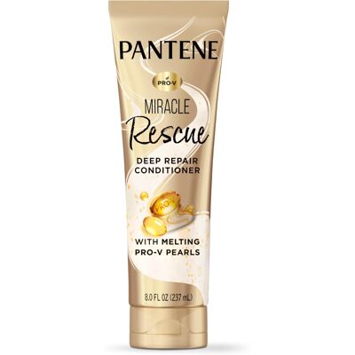 Pantene Miracle Rescue Deep Conditioner - Melting Pro-V Pearls for Dry Damaged Pantene Miracle Rescue Deep Conditioner - Melting Pro-V Pearls for Dry Damaged