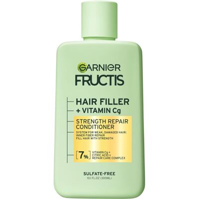 Garnier Fructis Hair Filler Strength Repair Conditioner with Vitamin Cg Sulfate Garnier Fructis Hair Filler Strength Repair Conditioner with Vitamin Cg Sulfate