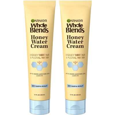 Garnier Whole Blends Honey Water Cream 100 Hours Moisture Lock Dry Hair Scalp Ho Garnier Whole Blends Honey Water Cream 100 Hours Moisture Lock Dry Hair Scalp Ho