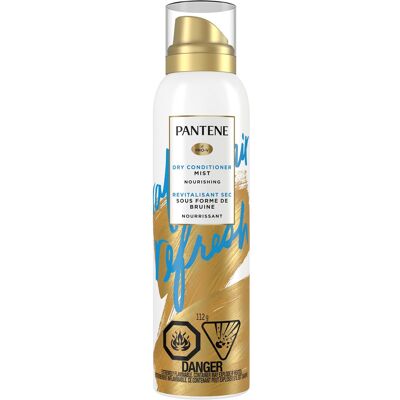 Pantene Dry Conditioner Mist Spray for Hair 3.9oz Blue - Instant Hydration and Pantene Dry Conditioner Mist Spray for Hair 3.9oz Blue - Instant Hydration and