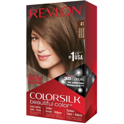 Revlon ColorSilk Haircolor - Medium Brown - Hair color Revlon ColorSilk Haircolor - Medium Brown - Hair color