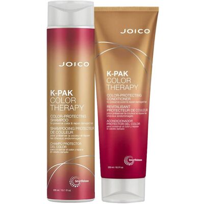 Joico K-PAK Color Therapy Shampoo 300ml & Conditioner 250ml to preserve color & Joico K-PAK Color Therapy Shampoo 300ml & Conditioner 250ml to preserve color &