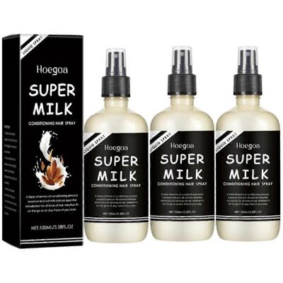 Unbranded (3pcs) Milk Hair Care Spray Repair Damaged Hair Reduce Frizz Protect Hair Refres Unbranded (3pcs) Milk Hair Care Spray Repair Damaged Hair Reduce Frizz Protect Hair Refres