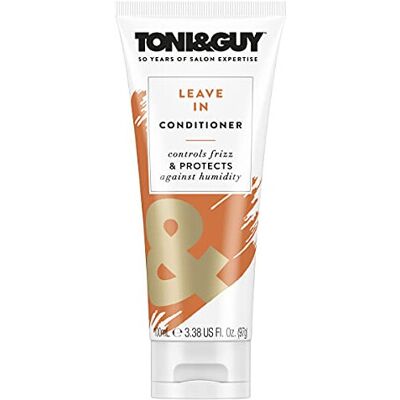 Toni & Guy Leave In Conditioner for Damaged Hair, Controls Frizz & Protects Agai Toni & Guy Leave In Conditioner for Damaged Hair, Controls Frizz & Protects Agai
