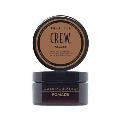 American Crew Pomade with Medium Hold and High Shine, Gifts for Men, for Shape a American Crew Pomade with Medium Hold and High Shine, Gifts for Men, for Shape a