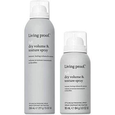 Living Proof Full Dry Volume & Texture Spray - Standard & Travel Size Duo Bundle Living Proof Full Dry Volume & Texture Spray - Standard & Travel Size Duo Bundle