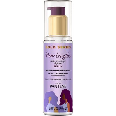 Pantene Gold Series New Lengths Anti-Breakage Defense Serum Infused with Aprico Pantene Gold Series New Lengths Anti-Breakage Defense Serum Infused with Aprico