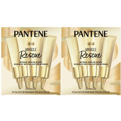 Pantene Hair Mask Miracle Rescue Shots Intensive Repair Treatment for Damaged H Pantene Hair Mask Miracle Rescue Shots Intensive Repair Treatment for Damaged H