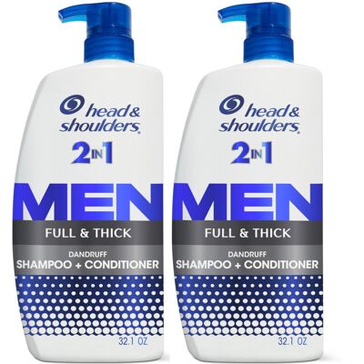 Head & Shoulders Anti-Dandruff 2 in 1 Shampoo and Conditioner Full and Thick 3 Head & Shoulders Anti-Dandruff 2 in 1 Shampoo and Conditioner Full and Thick 3