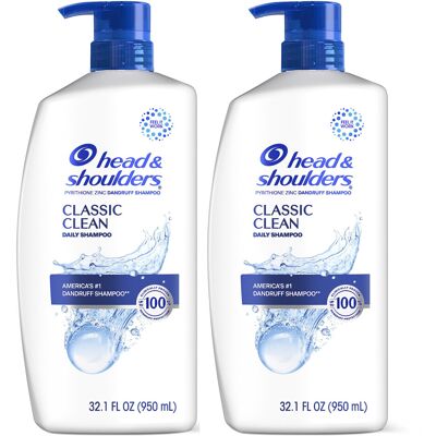 Head & Shoulders Classic Clean Dandruff Shampoo Twin Pack Anti-Dandruff Daily U Head & Shoulders Classic Clean Dandruff Shampoo Twin Pack Anti-Dandruff Daily U