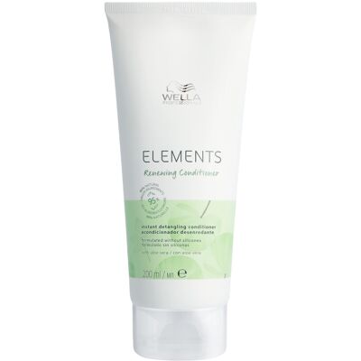 Wella Professionals Elements Renewing Conditioner, Gentle Anti Frizz Detangling Wella Professionals Elements Renewing Conditioner, Gentle Anti Frizz Detangling